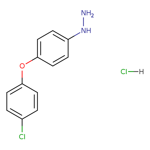 [4-(4-Chlorophenoxy)phenyl]hydrazine, HCl