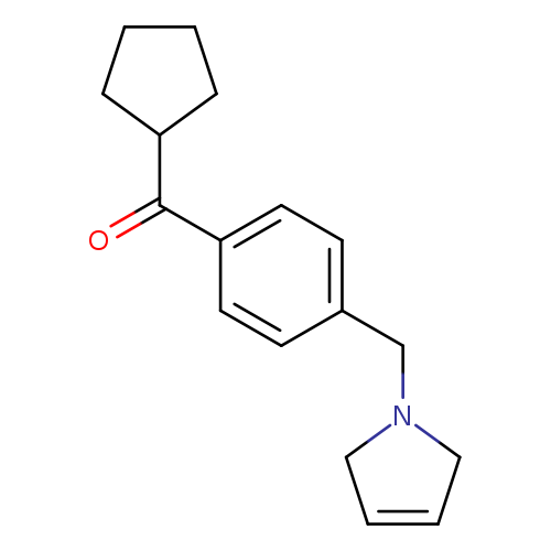 Cyclopentyl(4-((2,5-dihydro-1H-pyrrol-1-yl)methyl)phenyl)methanone