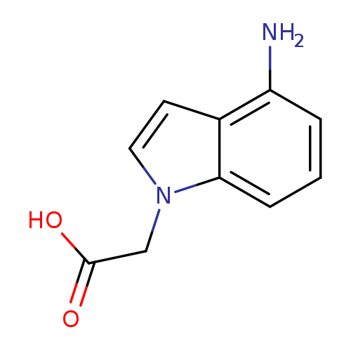 2-(4-Amino-1h-indol-1-yl)acetic acid