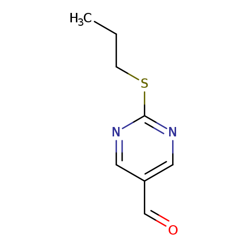 2-Propylsulfanyl-pyrimidine-5-carbaldehyde