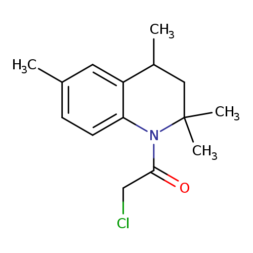 2-Chloro-1-(2,2,4,6-tetramethyl-3,4-dihydro-2h-quinolin-1-yl)-ethanone