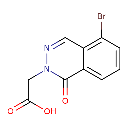 2-(5-bromo-1-oxo-1,2-dihydrophthalazin-2-yl)acetic acid