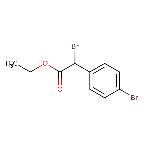 Ethyl 2-bromo-2-(4-bromophenyl)acetate