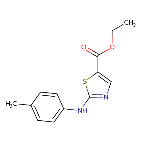 ethyl 2-[(4-methylphenyl)amino]-1,3-thiazole-5-carboxylate