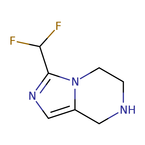 3-(difluoromethyl)-5H,6H,7H,8H-imidazo[1,5-a]pyrazine