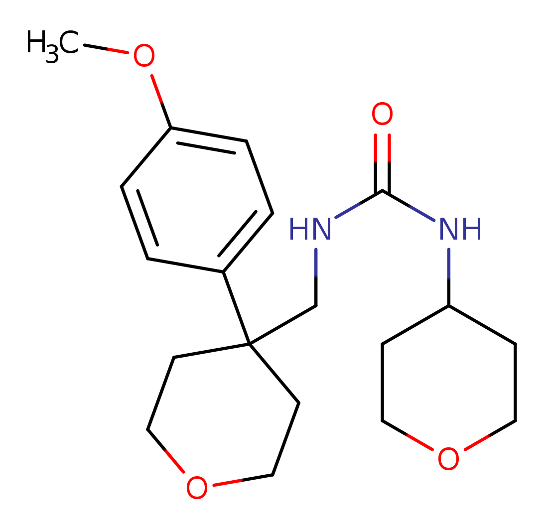 3-{[4-(4-methoxyphenyl)oxan-4-yl]methyl}-1-(oxan-4-yl)urea