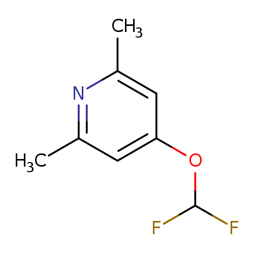 4-(difluoromethoxy)-2,6-dimethylpyridine