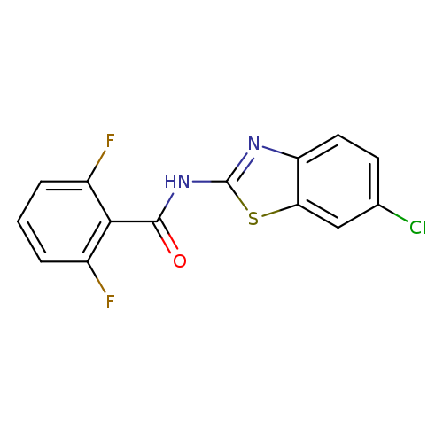 Benzamide, N-(6-chloro-2-benzothiazolyl)-2,6-difluoro-