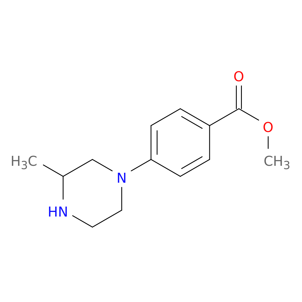 methyl 4-(3-methylpiperazin-1-yl)benzoate