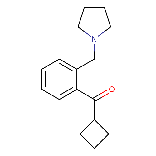 Cyclobutyl 2-(pyrrolidinomethyl)phenyl ketone