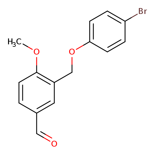3-[(4-Bromophenoxy)methyl]-4-methoxybenzaldehyde