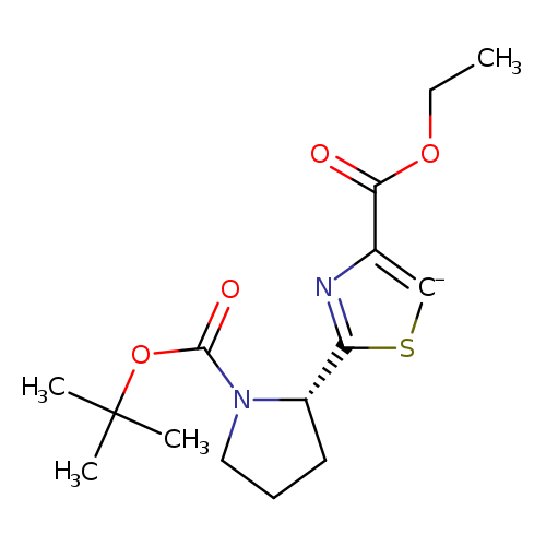 (S)-ethyl2-(1-(tert-butoxycarbonyl)pyrrolidin-2-yl)thiazole-4-carboxylate