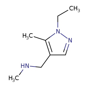 N-[(1-Ethyl-5-methyl-1h-pyrazol-4-yl)methyl]-n-methylamine
