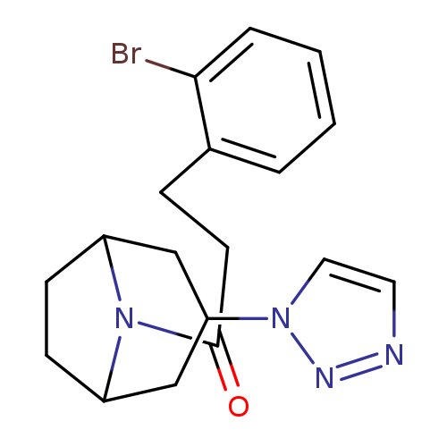 3-(2-bromophenyl)-1-[3-(1H-1,2,3-triazol-1-yl)-8-azabicyclo[3.2.1]octan-8-yl]propan-1-one