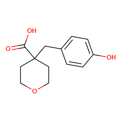 4-(4-Hydroxybenzyl)tetrahydropyran-4-carboxylicAcid