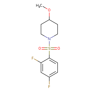 1-(2,4-difluorobenzenesulfonyl)-4-methoxypiperidine