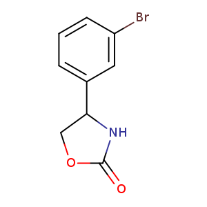4-(3-bromophenyl)-1,3-oxazolidin-2-one