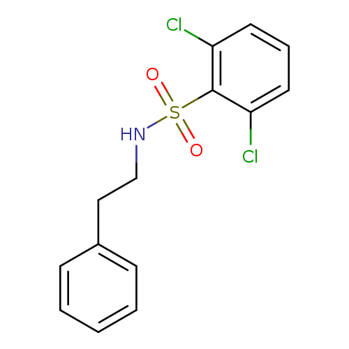 2,6-dichloro-N-(2-phenylethyl)benzene-1-sulfonamide