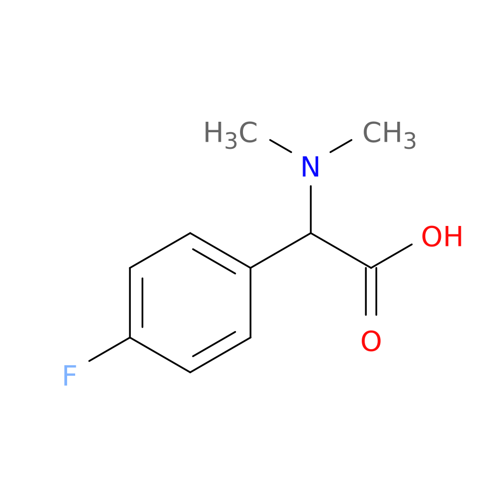 2-(Dimethylamino)-2-(4-fluorophenyl)acetic acid