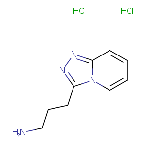 (3-[1,2,4]Triazolo[4,3-a]pyridin-3-ylpropyl)amine dihydrochloride