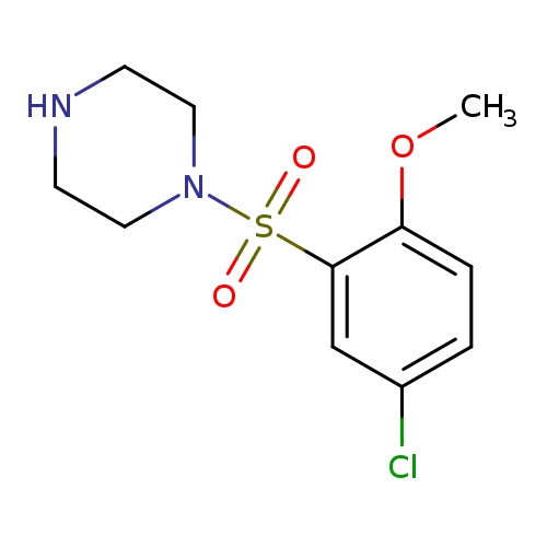 1-((5-Chloro-2-methoxyphenyl)sulfonyl)piperazine
