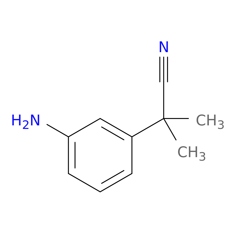 Benzeneacetonitrile, 3-amino-α,α-dimethyl-