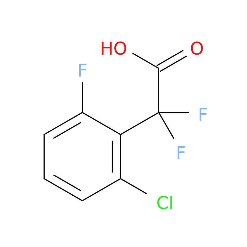 2-(2-chloro-6-fluorophenyl)-2,2-difluoroacetic acid