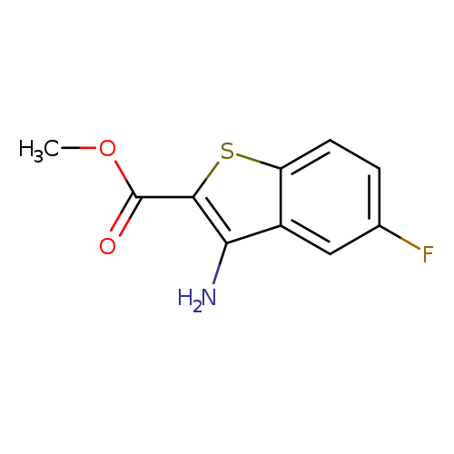 methyl 3-amino-5-fluoro-1-benzothiophene-2-carboxylate