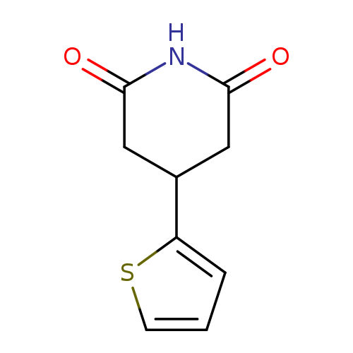 4-(2-Thienyl)piperidine-2,6-dione