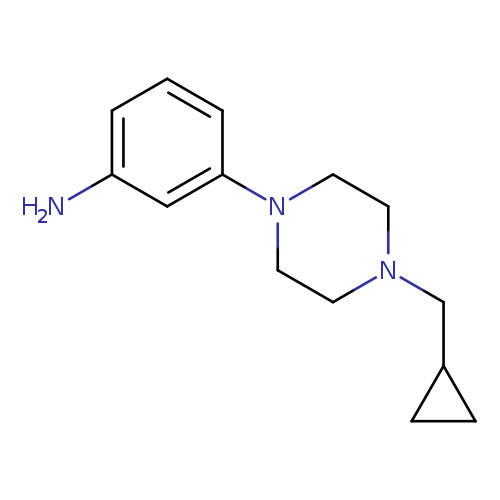 3-[4-(Cyclopropylmethyl)piperazin-1-yl]aniline