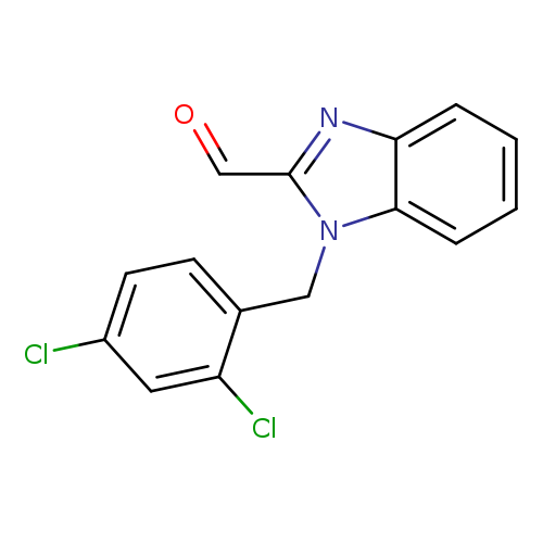 1H-Benzimidazole-2-carboxaldehyde, 1-[(2,4-dichlorophenyl)methyl]-