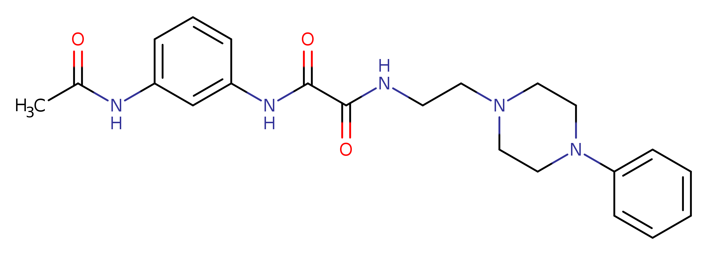 N'-(3-acetamidophenyl)-N-[2-(4-phenylpiperazin-1-yl)ethyl]ethanediamide