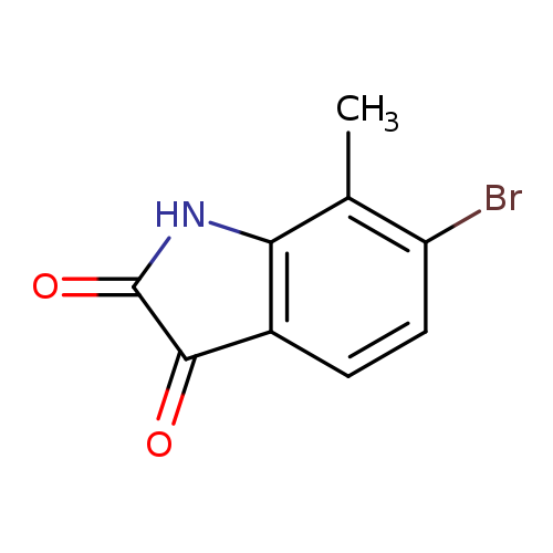 1H-Indole-2,3-dione, 6-bromo-7-methyl-