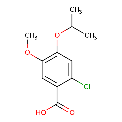 2-Chloro-4-isopropoxy-5-methoxybenzoic acid