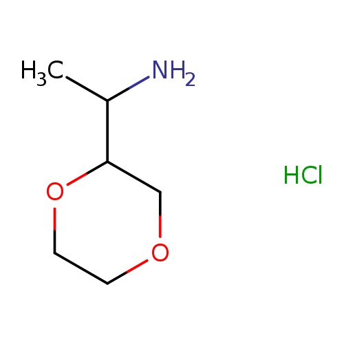 1-(1,4-dioxan-2-yl)ethan-1-amine hydrochloride