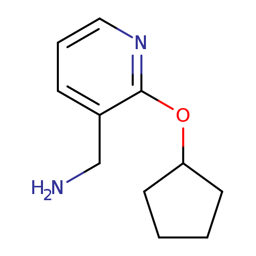 [2-(cyclopentyloxy)pyridin-3-yl]methanamine