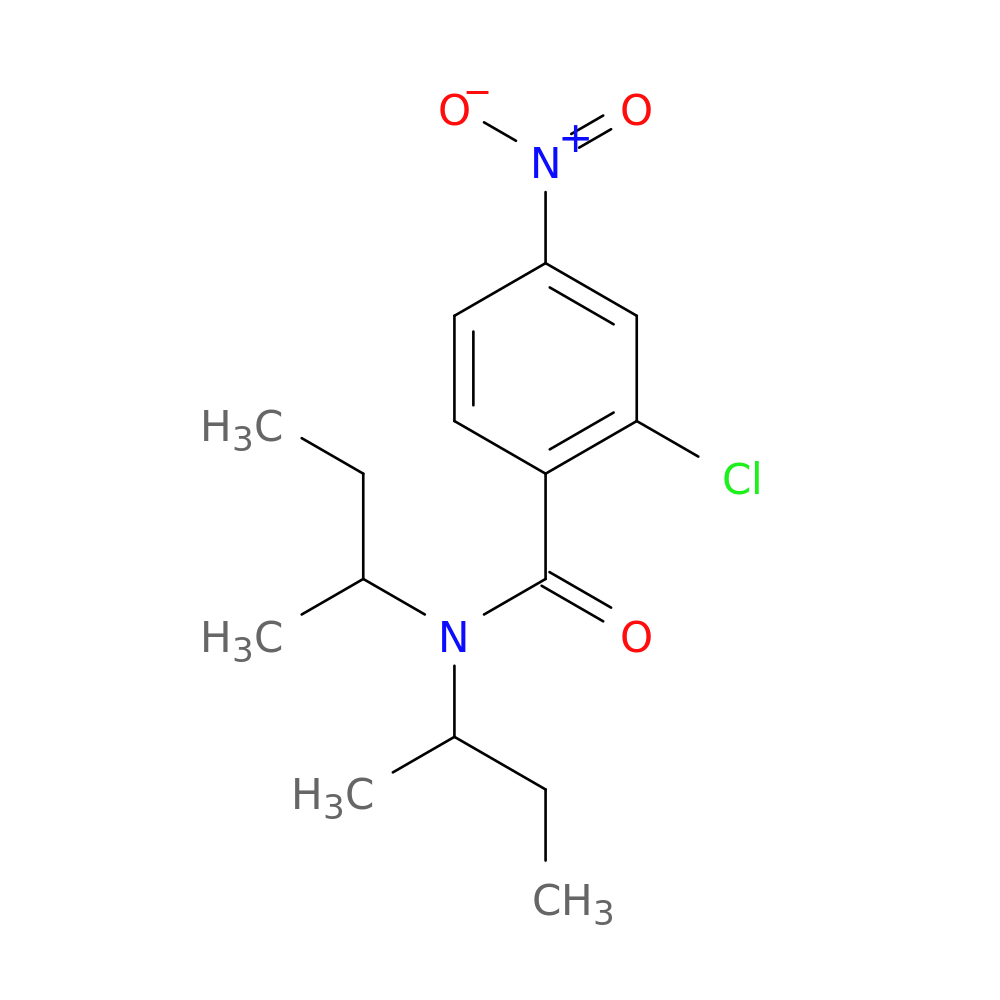 N,N-di(sec-butyl)-2-chloro-4-nitrobenzamide