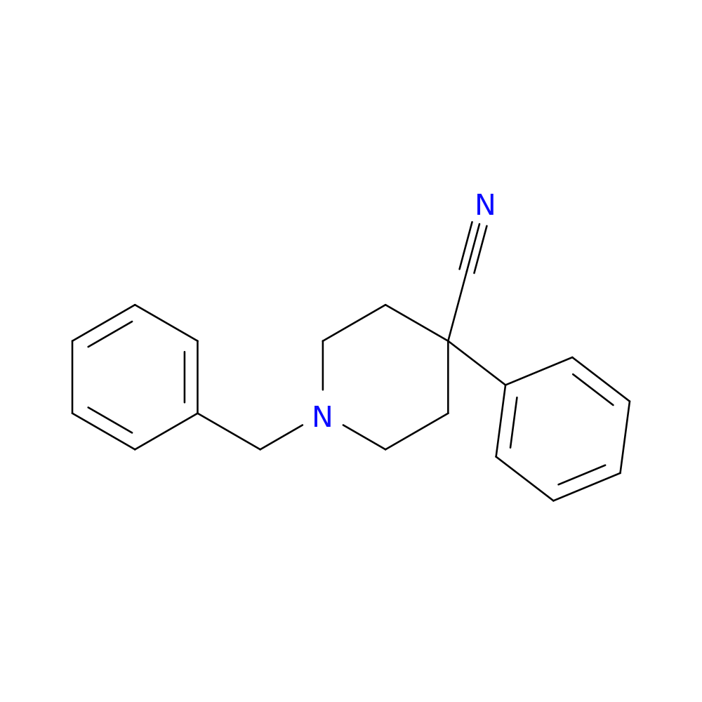 1-Benzyl-4-Phenylpiperidine-4-Carbonitrile