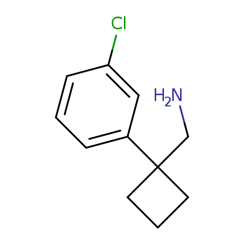 Cyclobutanemethanamine, 1-(3-chlorophenyl)-