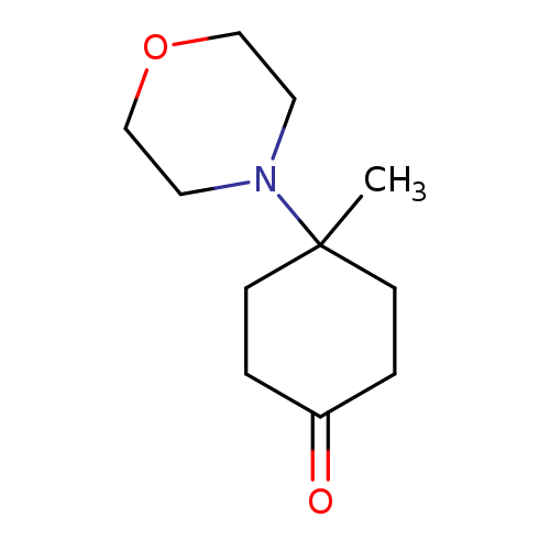 4-methyl-4-(morpholin-4-yl)cyclohexan-1-one