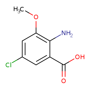 2-AMINO-5-CHLORO-3-METHOXYBENZOIC ACID