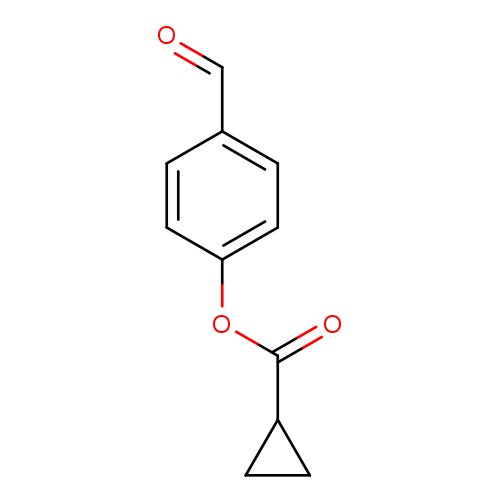 4-Formylphenyl cyclopropanecarboxylate