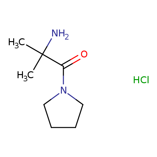(1,1-Dimethyl-2-oxo-2-pyrrolidin-1-ylethyl)amine hydrochloride