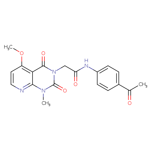 N-(4-acetylphenyl)-2-{5-methoxy-1-methyl-2,4-dioxo-1H,2H,3H,4H-pyrido[2,3-d]pyrimidin-3-yl}acetamide