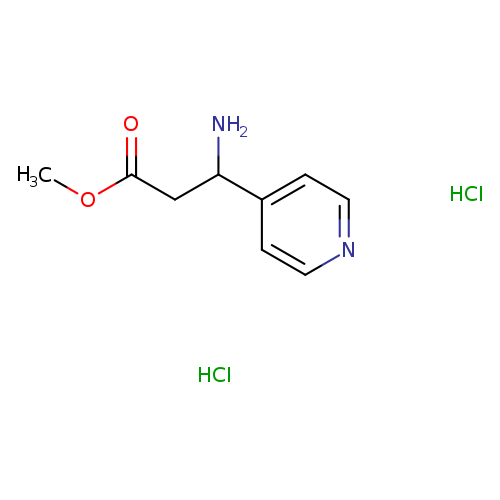 Methyl 3-amino-3-(pyridin-4-yl)propanoate dihydrochloride