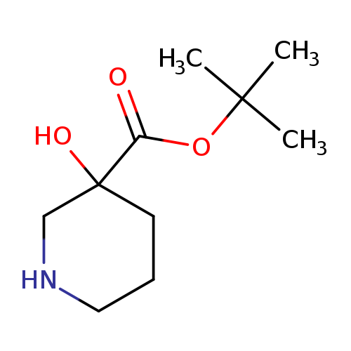 tert-butyl 3-hydroxypiperidine-3-carboxylate