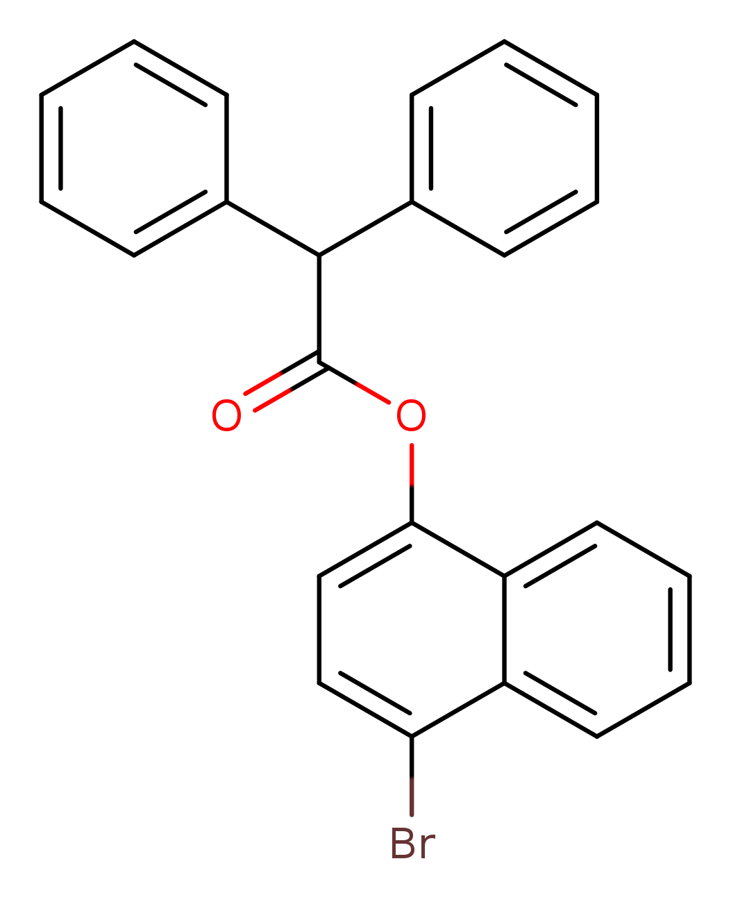 4-bromo-1-naphthyl diphenylacetate