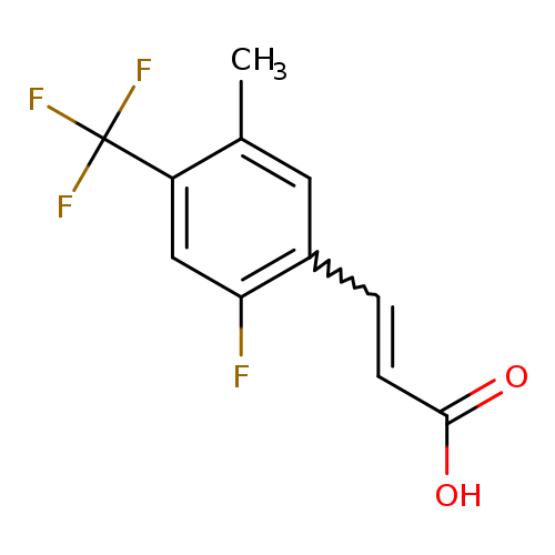2-Fluoro-5-methyl-4-(trifluoromethyl)cinnamic acid