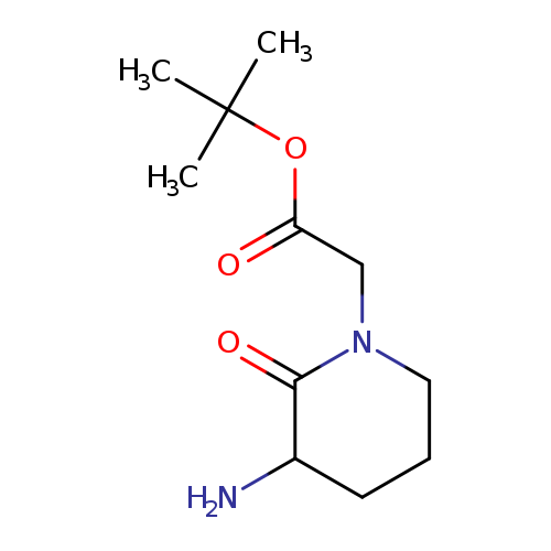 tert-butyl2-(3-amino-2-oxopiperidin-1-yl)acetate