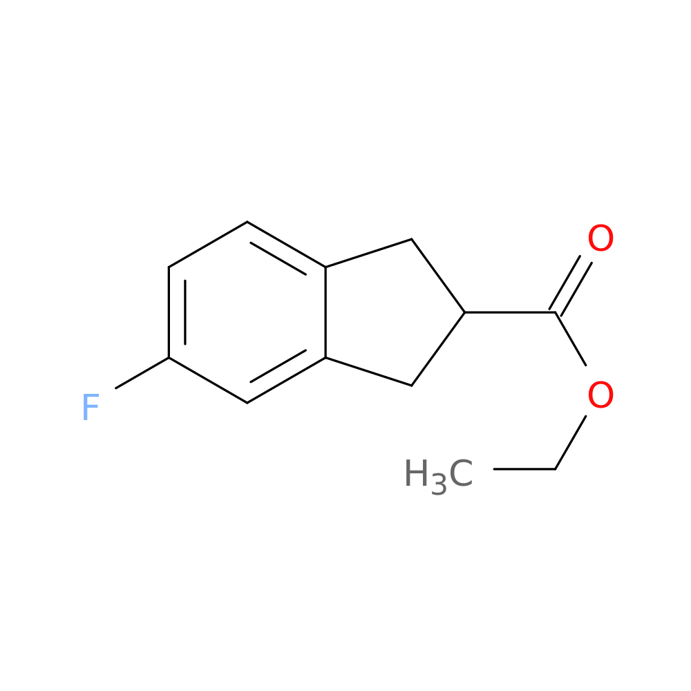 Ethyl 5-fluoro-2,3-dihydro-1H-indene-2-carboxylate